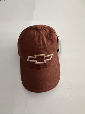 Chevrolet Brown Embroidered Bowtie‎ Baseball Cap